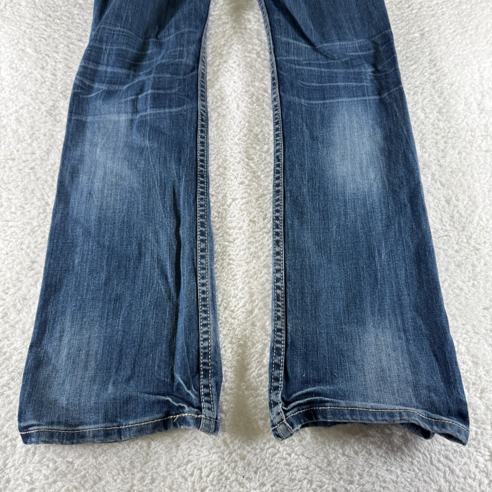 Cowgirl Tuff Wild & Wooly Size 28x35 Womens Jeans Horse Western Rodeo Bootcut - Picture 10 of 11
